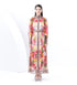 Floral Button Down Long Maxi Dress